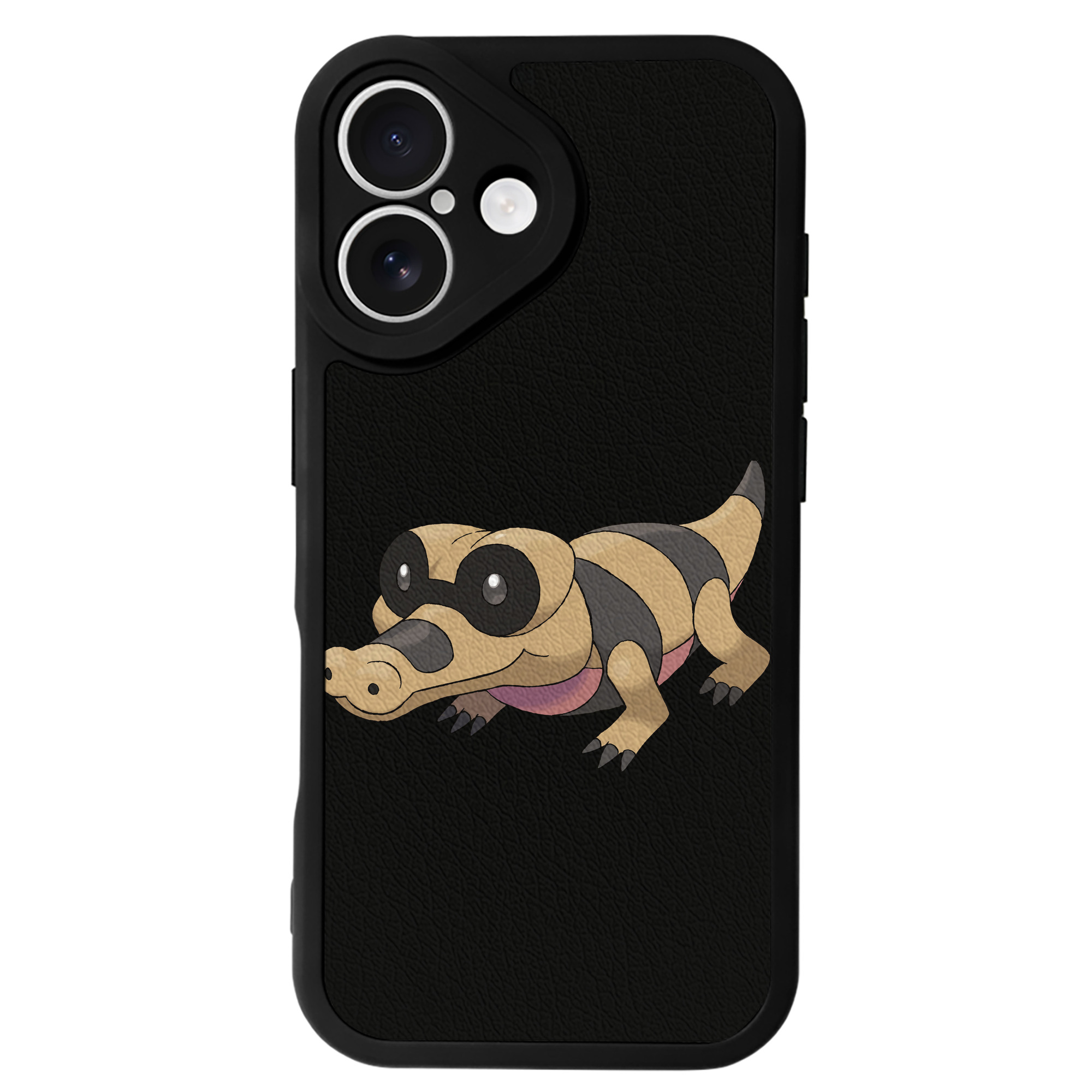 （画像用） ポケットモンスター Pokémon 【iPhone 16シリーズ対応】シリコンスマホケース（レザー調） 材質：シリコン